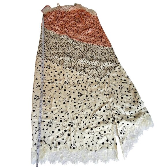 Floral Lace Slip Dress By Future Collective In Multicolor Pattern -  Size S - Picture 7 of 11